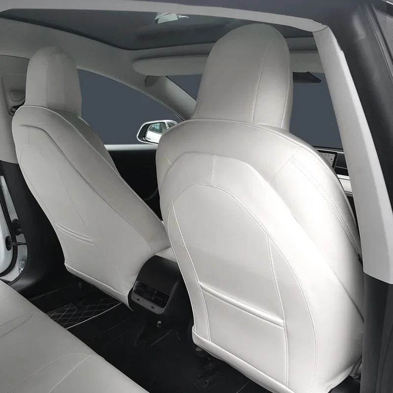 Wear-Proof Anti-Dirty Anti kick Leather Protection | Tesla Model 3 & Y 2