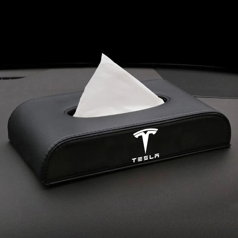 Tesla Leather Tissue Box 2
