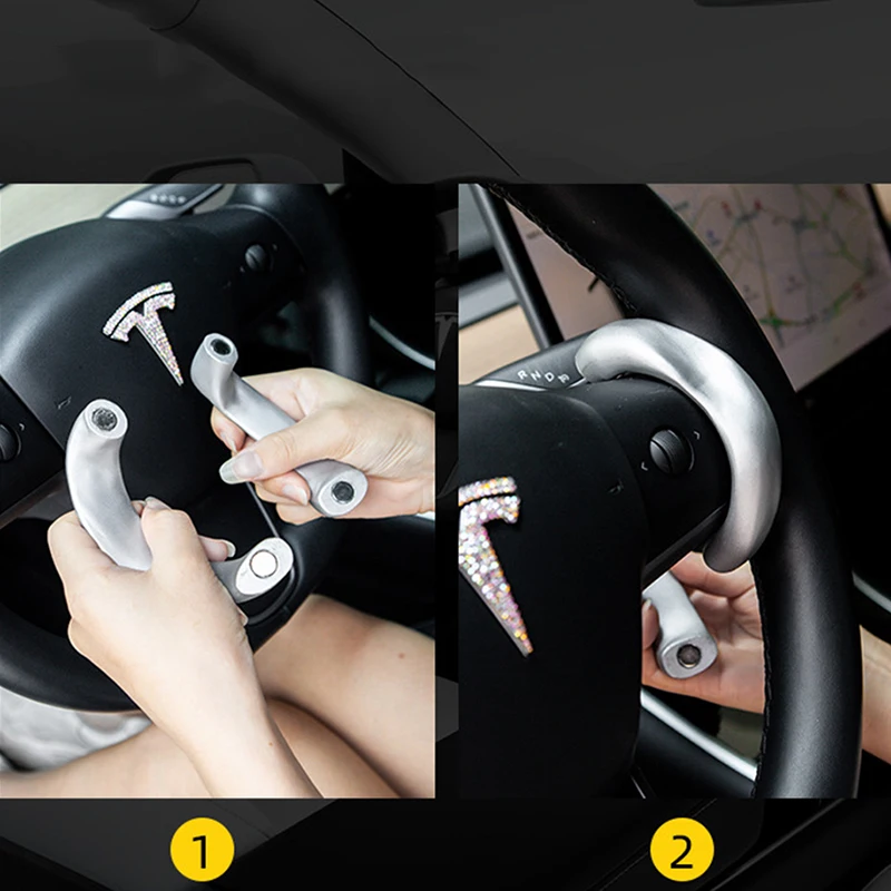 Auto Steering Wheel Magnet Gravity Ring | All Tesla Model 2
