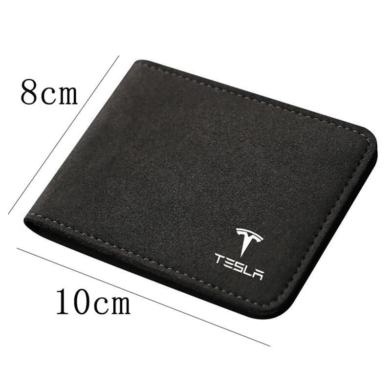 Tesla Suede Wallet 5