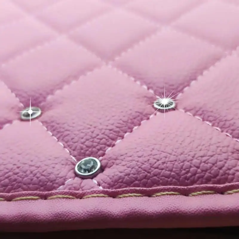 Tesla Leather Pink Mats | Model 3 ,Y & S | 2016-2024 4