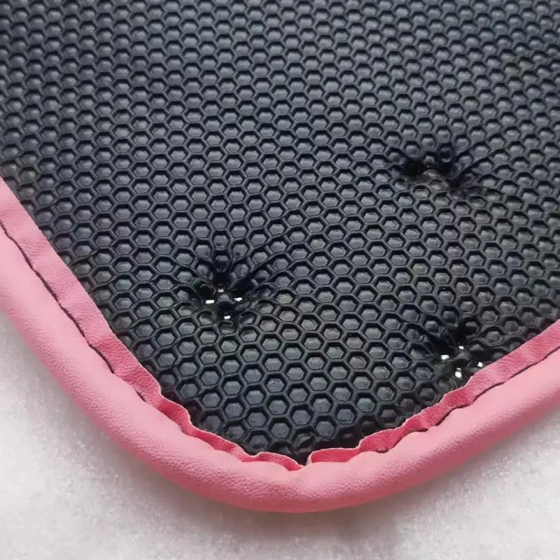 Tesla Leather Pink Mats | Model 3 ,Y & S | 2016-2024 5
